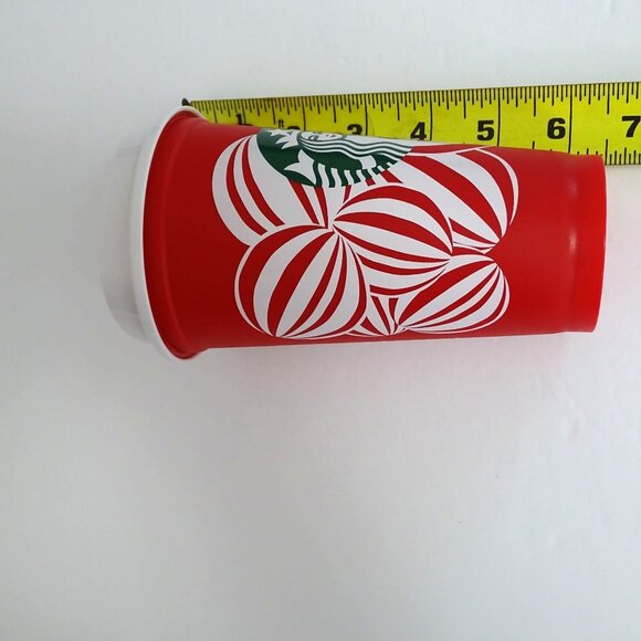 Starbucks Red Holiday Reusable Hot Cup w/Lid 16 Oz 2024 Red Cup Day Collectible - Picture 7 of 7